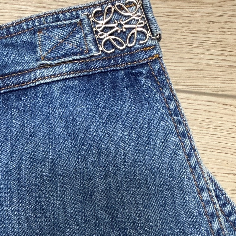 Loewe 牛仔褲裙 S號女生可穿低腰 超美🥰 想要更多實穿圖片請私訊我-2