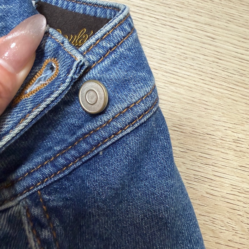 Loewe 牛仔褲裙 S號女生可穿低腰 超美🥰 想要更多實穿圖片請私訊我-5