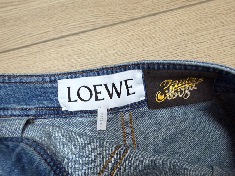 Loewe 牛仔褲裙 S號女生可穿低腰 超美🥰 想要更多實穿圖片請私訊我-6