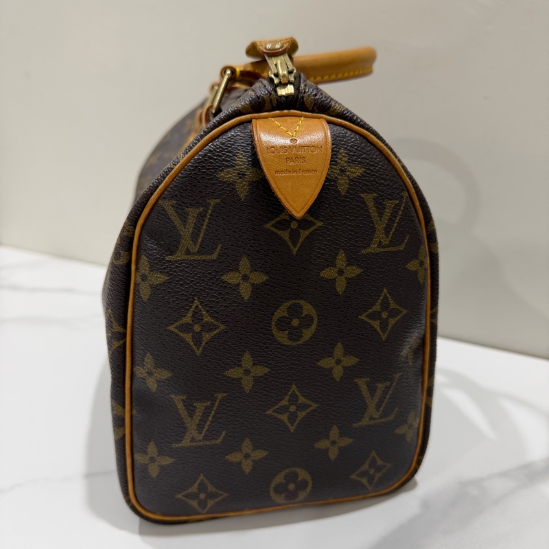 LV Speedy 25 經典老花手提包-2