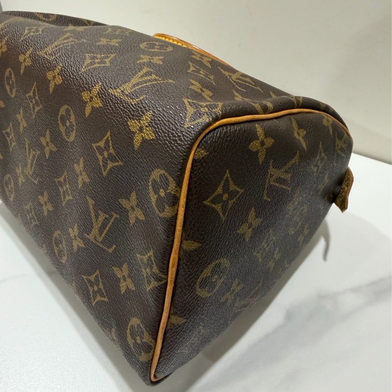 LV Speedy 25 經典老花手提包-6