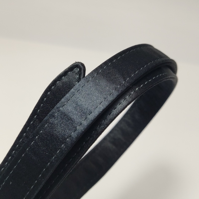 Dior Lady Dior戴妃包迷你緞面Logo吊飾單肩包-12