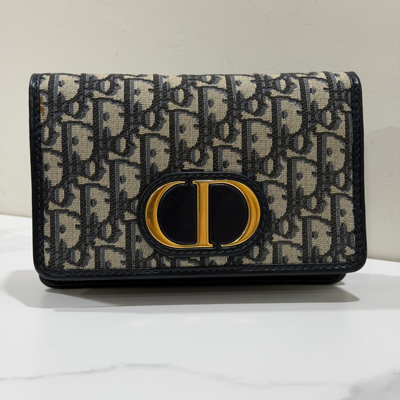 Dior Montaigne 緹花鏈條斜背包-2