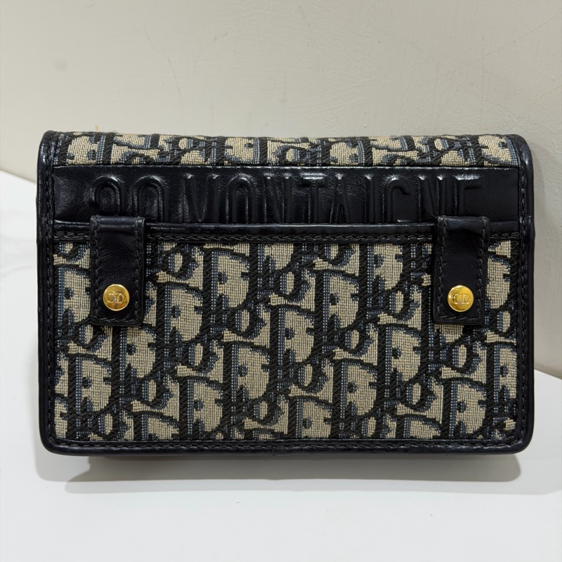 Dior Montaigne 緹花鏈條斜背包-4