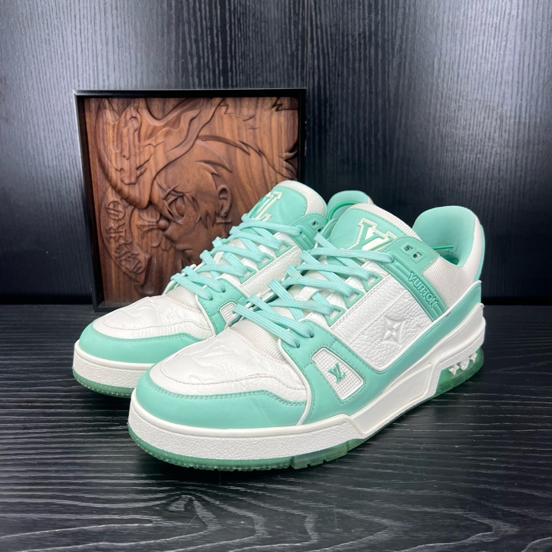 Louis Vuitton路易威登 trainer 蒂芙尼 41.5 碼-0
