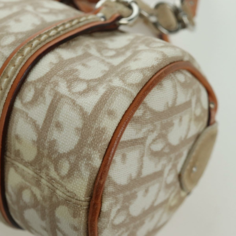 【日本直送】Christian Dior Trotter帆布浪漫手提包 PVC米色銀色 正品 YKZ720SAM-14