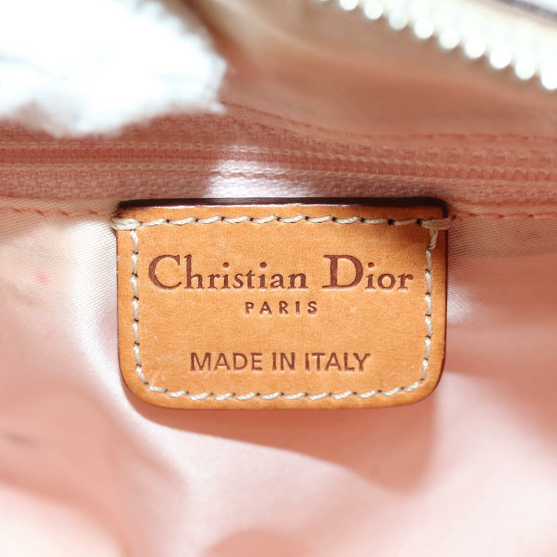 【日本直送】Christian Dior Trotter帆布浪漫手提包 PVC米色銀色 正品 YKZ720SAM-21