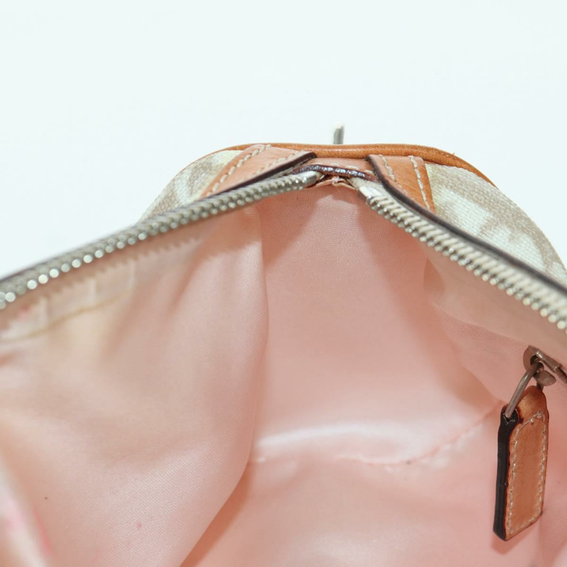 【日本直送】Christian Dior Trotter帆布浪漫手提包 PVC米色銀色 正品 YKZ720SAM-22