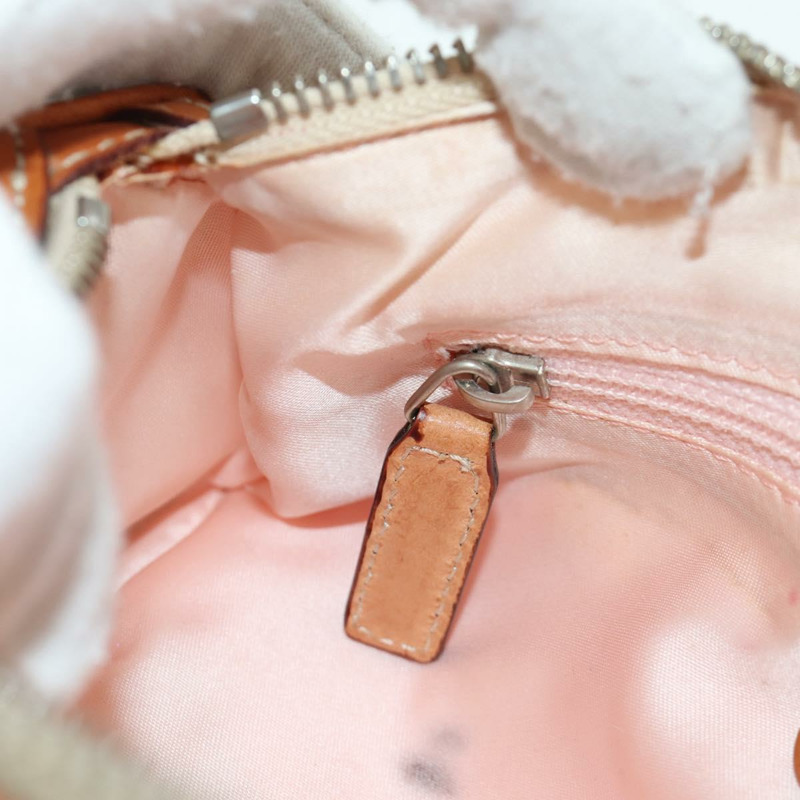 【日本直送】Christian Dior Trotter帆布浪漫手提包 PVC米色銀色 正品 YKZ720SAM-24