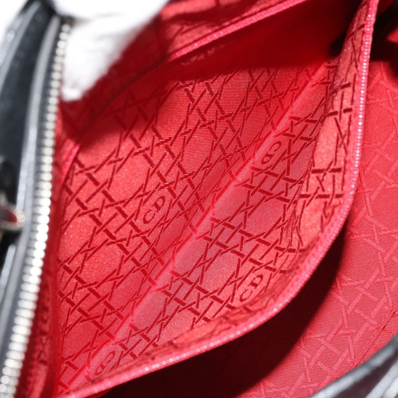 【日本直送】Christian Dior Canage 手袋,羊皮材質,黑色銀色,正品 YKZ203SAV-21