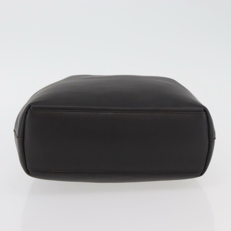 【日本直送】Christian Dior Maris Pearl 手提包,深棕色真皮,正品 BAZ076A-4