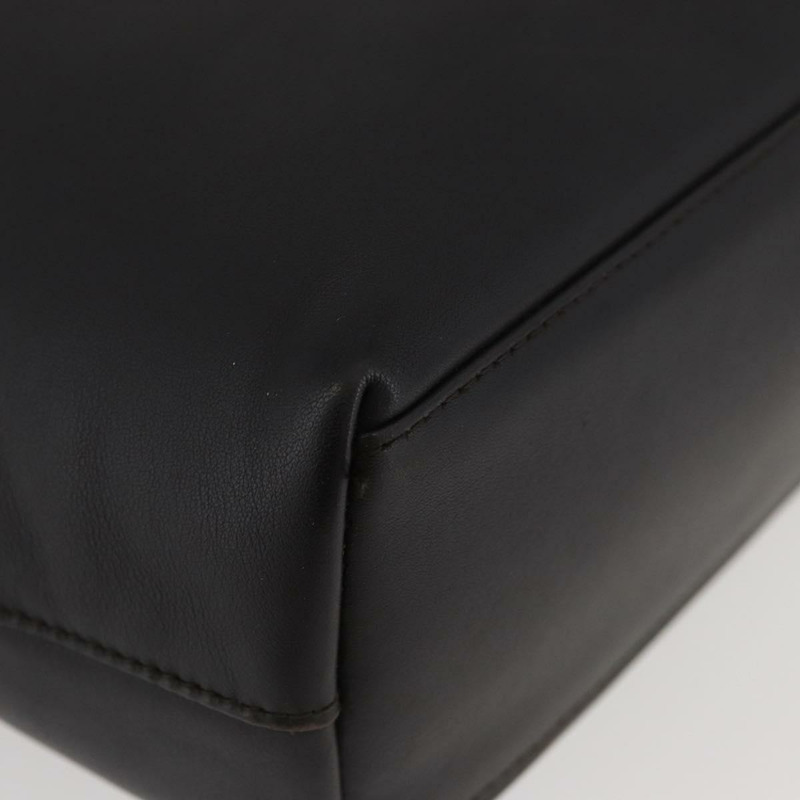 【日本直送】Christian Dior Maris Pearl 手提包,深棕色真皮,正品 BAZ076A-8