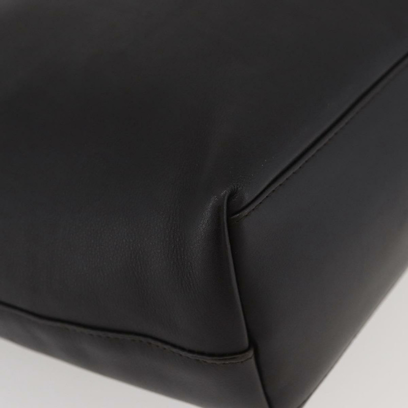 【日本直送】Christian Dior Maris Pearl 手提包,深棕色真皮,正品 BAZ076A-14