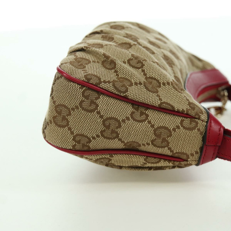 【日本直送】GUCCI GG帆布配件包 米色金色 245938 正品 BAZ115M-3