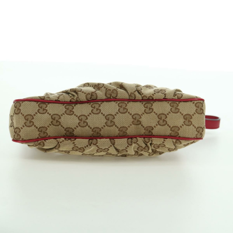 【日本直送】GUCCI GG帆布配件包 米色金色 245938 正品 BAZ115M-4