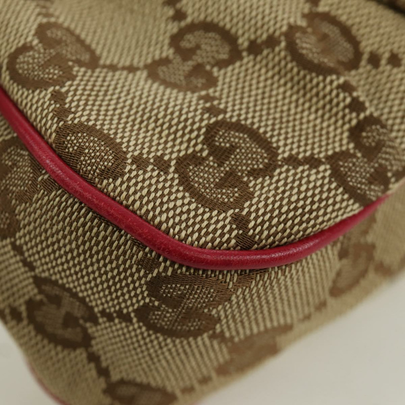 【日本直送】GUCCI GG帆布配件包 米色金色 245938 正品 BAZ115M-13