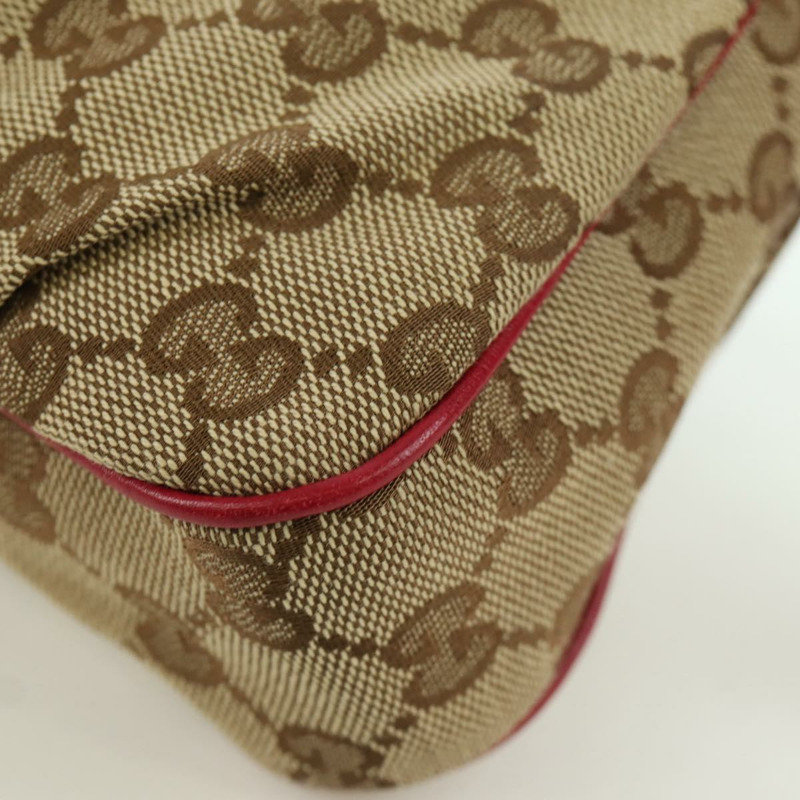 【日本直送】GUCCI GG帆布配件包 米色金色 245938 正品 BAZ115M-14
