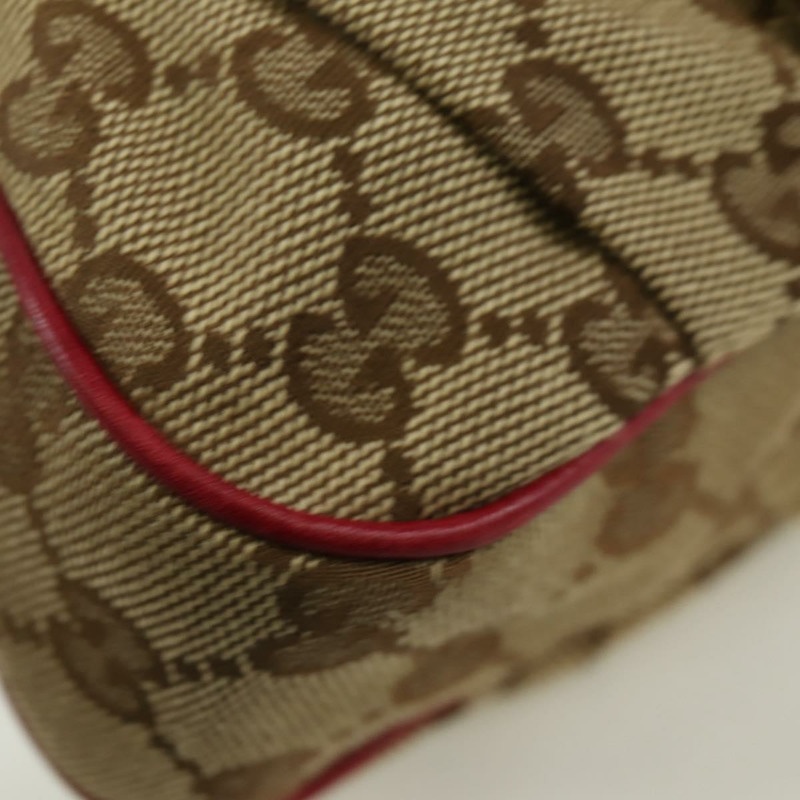 【日本直送】GUCCI GG帆布配件包 米色金色 245938 正品 BAZ115M-15