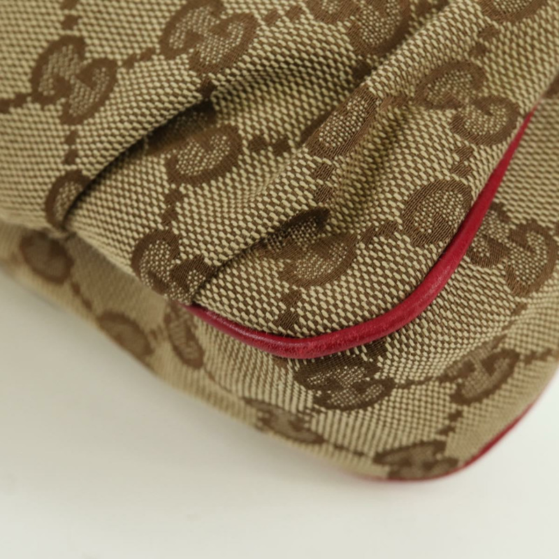 【日本直送】GUCCI GG帆布配件包 米色金色 245938 正品 BAZ115M-16