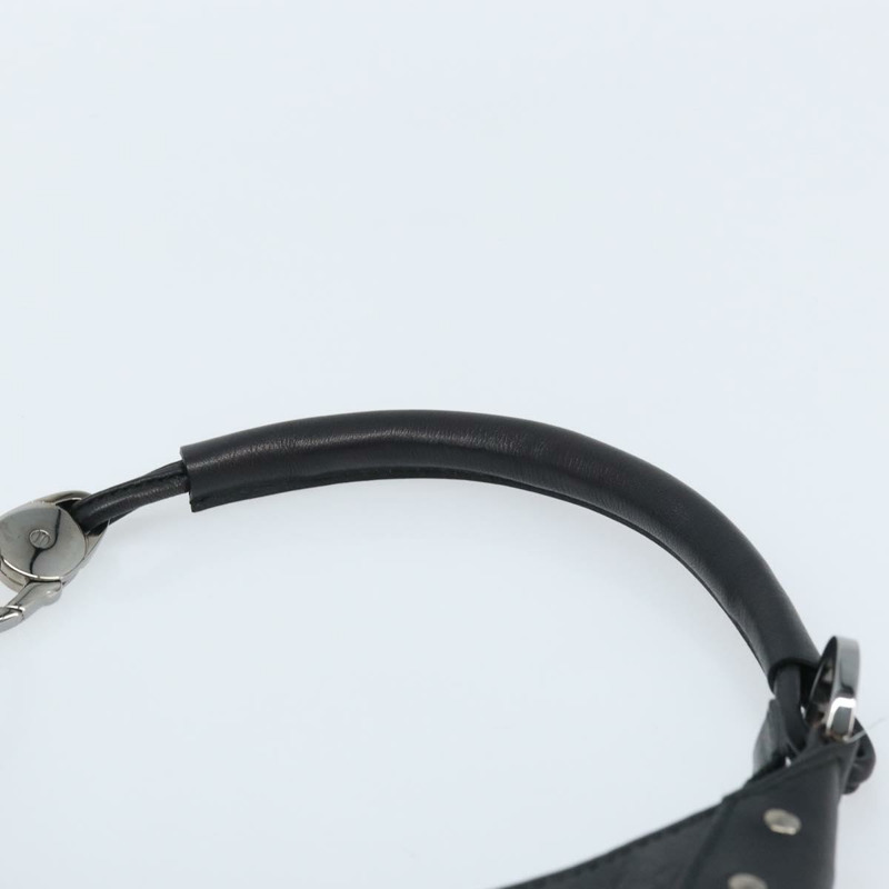 【日本直送】GUCCI GG帆布 Guccissima 單肩包 皮革 黑色 銀色 253336 正品 mr2199A-13