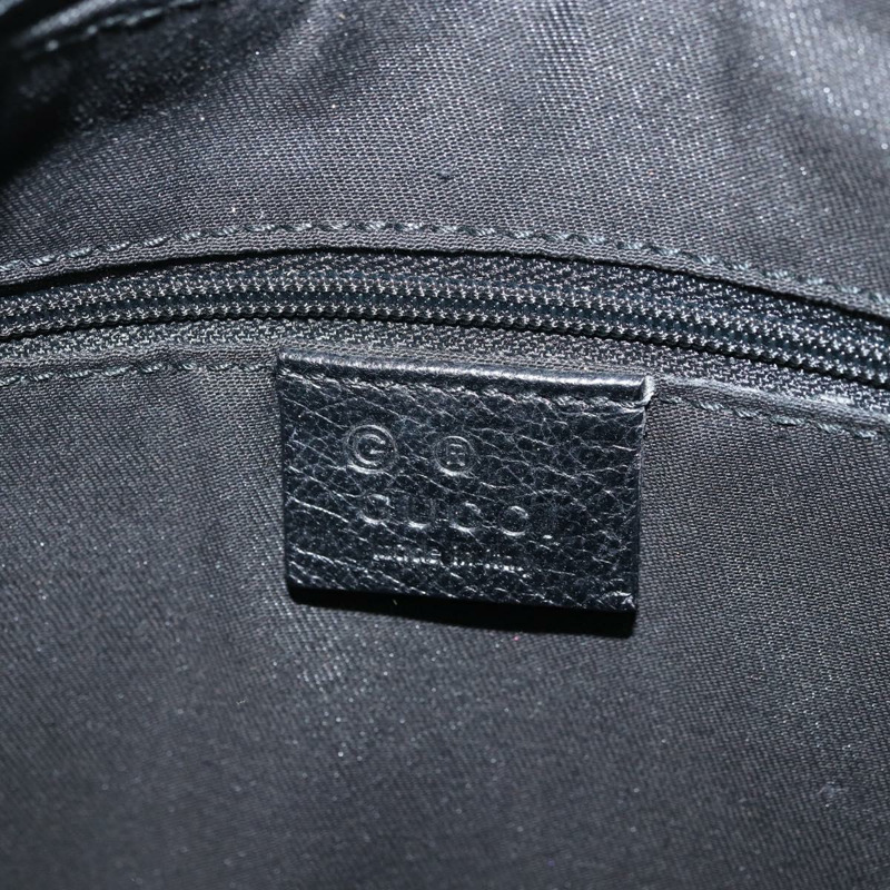 【日本直送】GUCCI GG帆布 Guccissima 單肩包 皮革 黑色 銀色 253336 正品 mr2199A-18