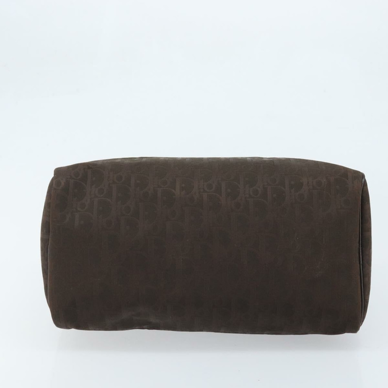 【日本直送】Christian Dior Trotter帆布手提包 棕色金色 正品 mr2225A-4