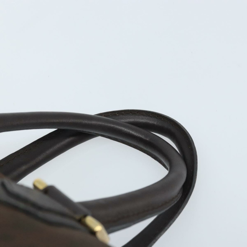 【日本直送】Christian Dior Trotter帆布手提包 棕色金色 正品 mr2225A-7