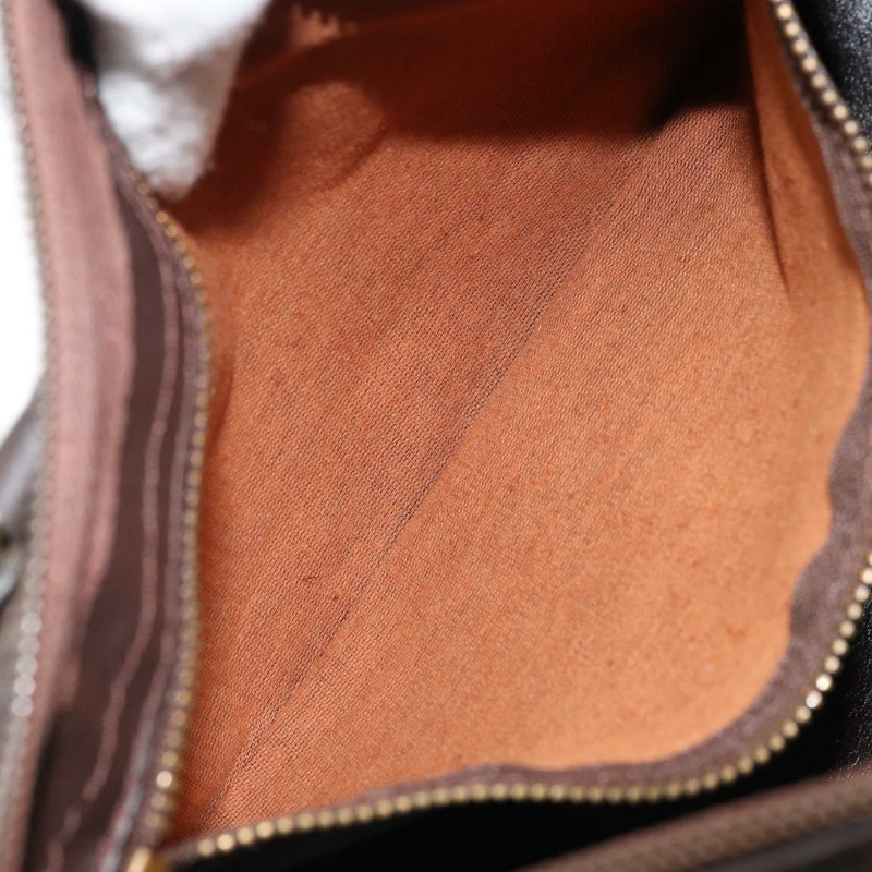 【日本直送】Christian Dior Trotter帆布手提包 棕色金色 正品 mr2225A-11