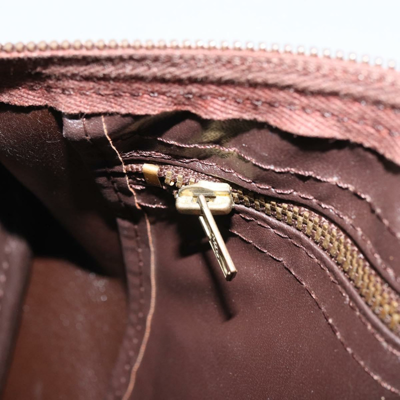 【日本直送】Christian Dior Trotter帆布手提包 棕色金色 正品 mr2225A-19