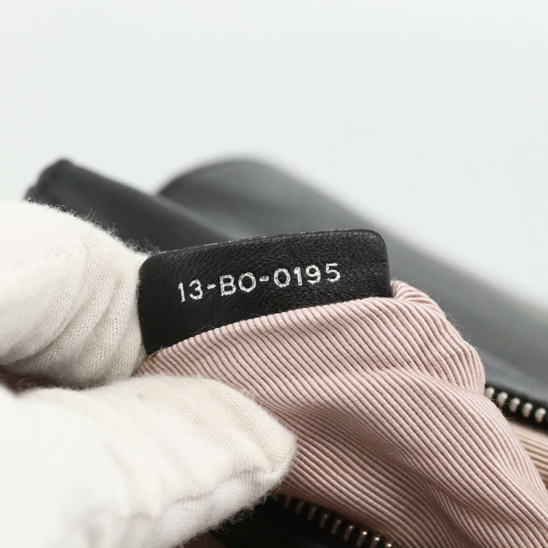 【日本直送】Christian Dior 鏈條 Diorama 肩背包 皮革 黑色 銀色 正品 ka3476A-11