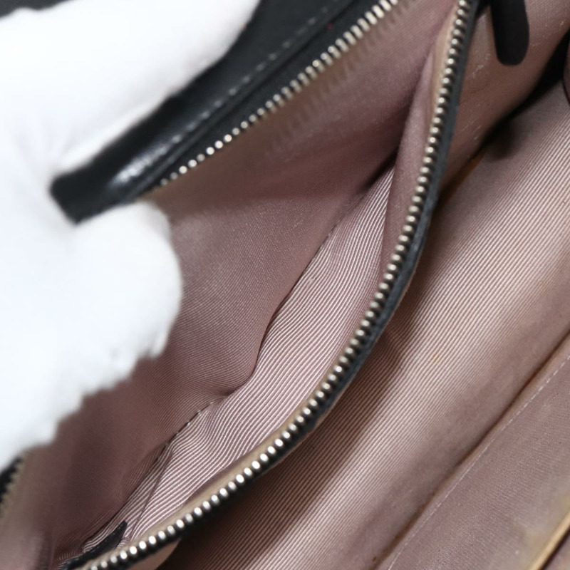 【日本直送】Christian Dior 鏈條 Diorama 肩背包 皮革 黑色 銀色 正品 ka3476A-22