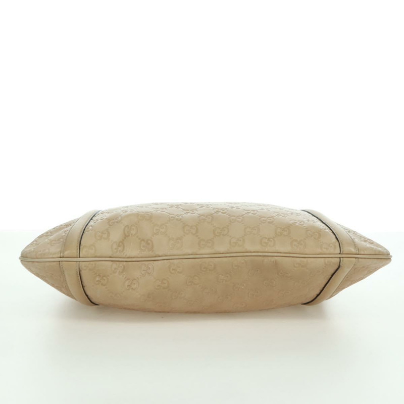 【日本直送】GUCCI GG帆布 Guccissima 單肩包 皮革 米色 金色 162740 正品 ARZ847V-4