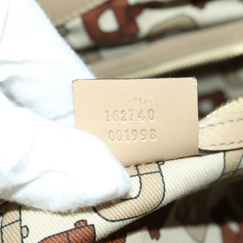 【日本直送】GUCCI GG帆布 Guccissima 單肩包 皮革 米色 金色 162740 正品 ARZ847V-10