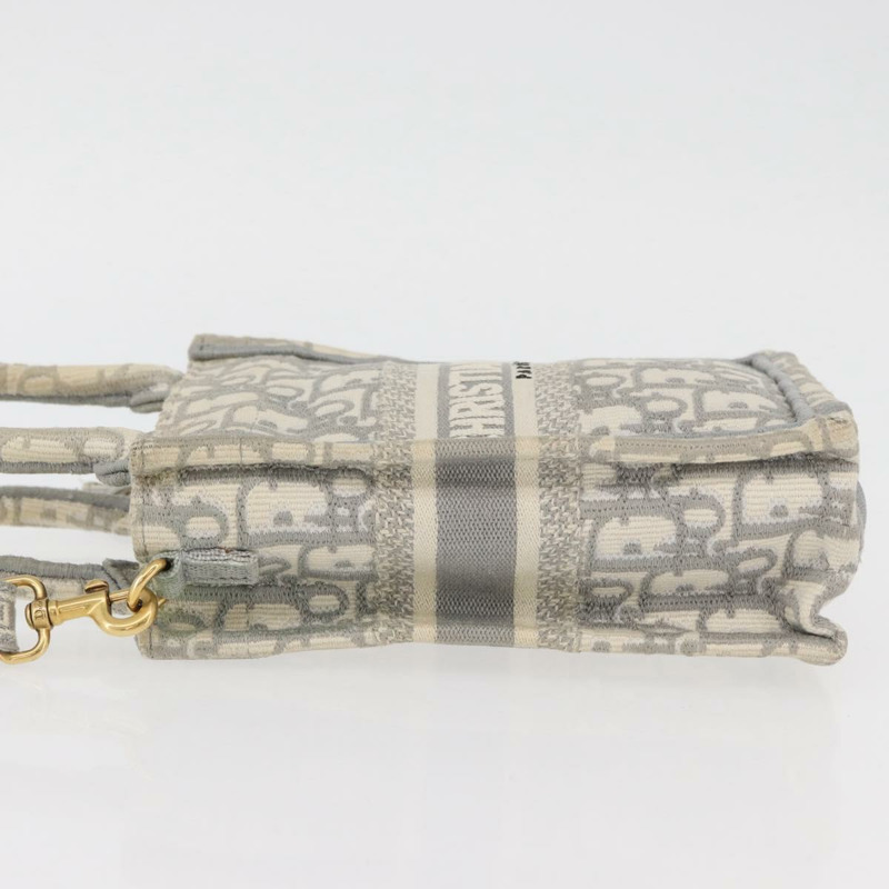 【日本直送】Christian Dior Trotter帆布書本手袋筆型迷你包兩用正品 BAZ782A-3