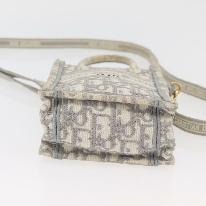 【日本直送】Christian Dior Trotter帆布書本手袋筆型迷你包兩用正品 BAZ782A-4