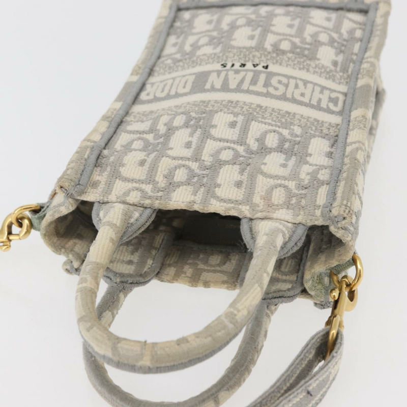 【日本直送】Christian Dior Trotter帆布書本手袋筆型迷你包兩用正品 BAZ782A-5