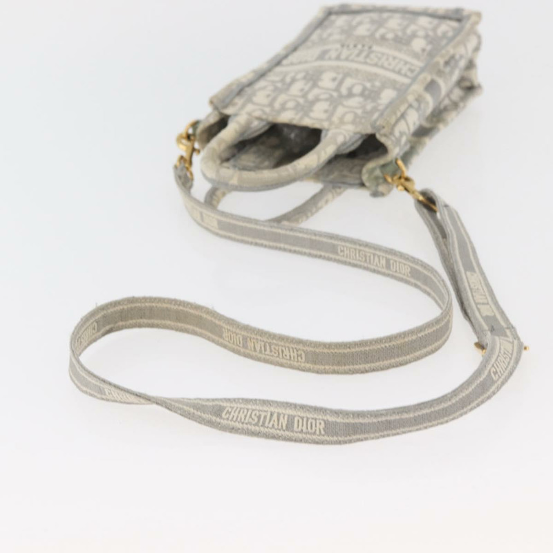 【日本直送】Christian Dior Trotter帆布書本手袋筆型迷你包兩用正品 BAZ782A-8