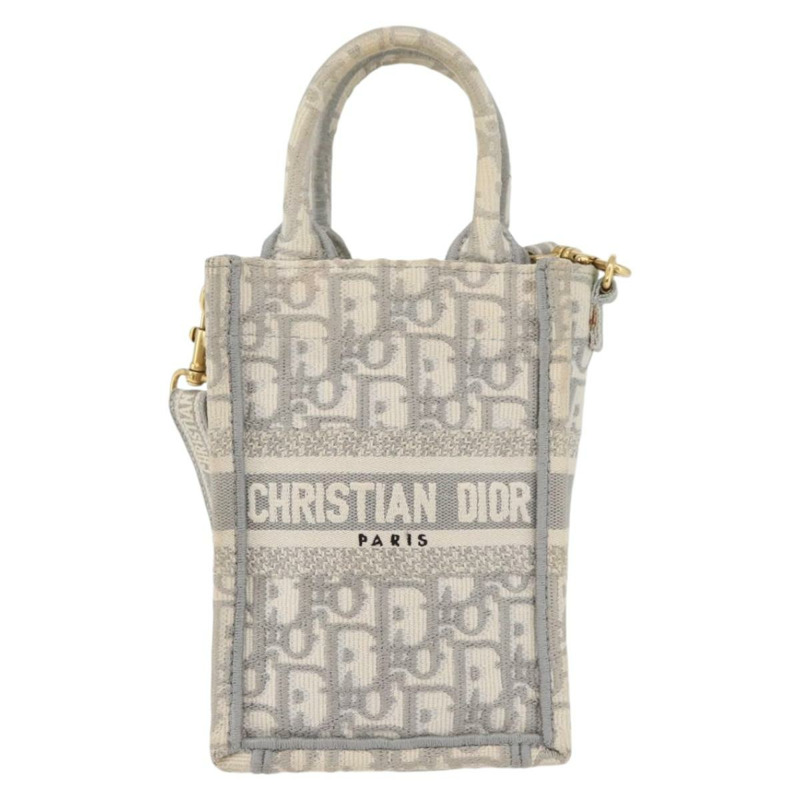 【日本直送】Christian Dior Trotter帆布書本手袋筆型迷你包兩用正品 BAZ782A-12