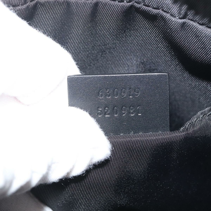 【日本直送】GUCCI Web Sherry Line 腰包 帆布 奧特萊斯 黑色 紅色 630919 正品 174357A-10