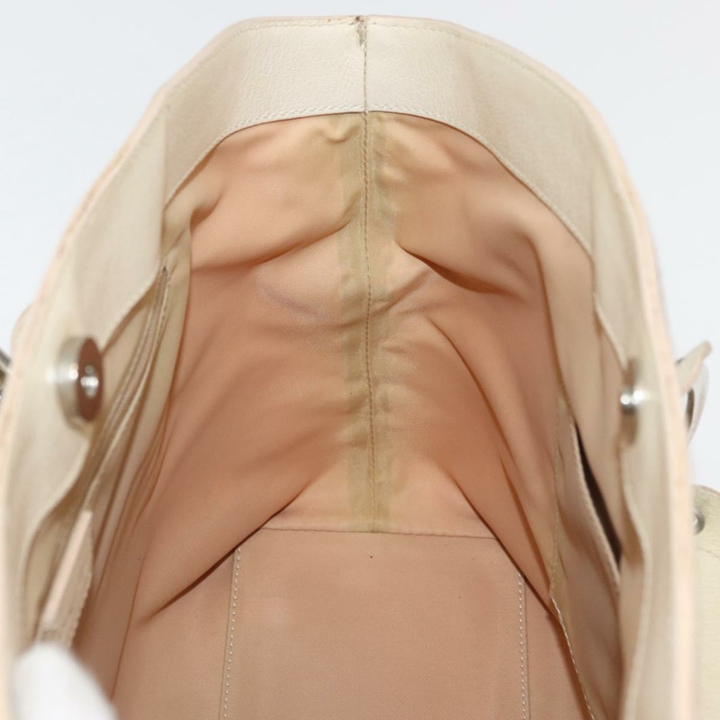 【日本直送】Christian Dior Trotter帆布手提包 米色 銀色 正品 167179A-18