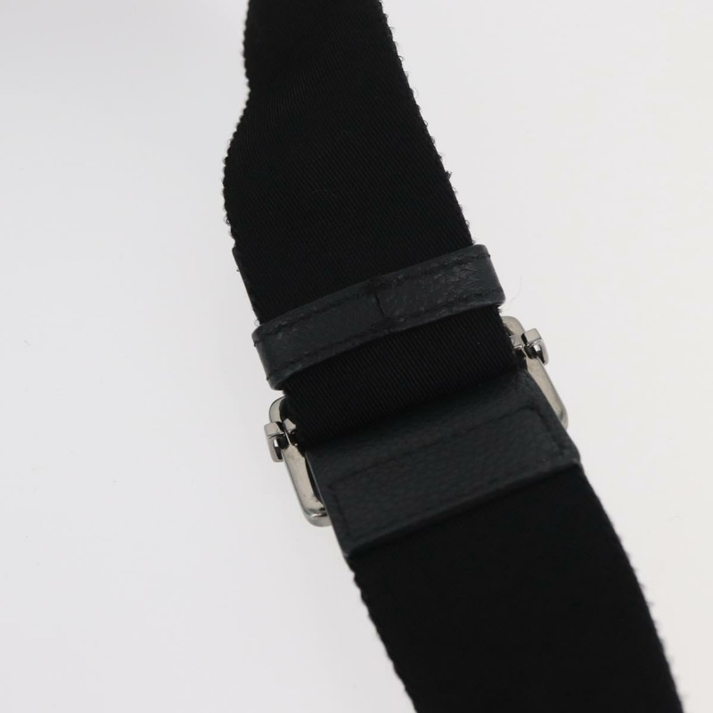 【日本直送】Christian Dior Trotter帆布馬鞍包 Alex Foxton 聯名款 海軍藍 Auth YKZ905M-7