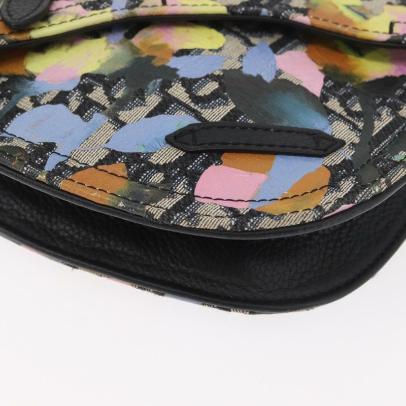 【日本直送】Christian Dior Trotter帆布馬鞍包 Alex Foxton 聯名款 海軍藍 Auth YKZ905M-15