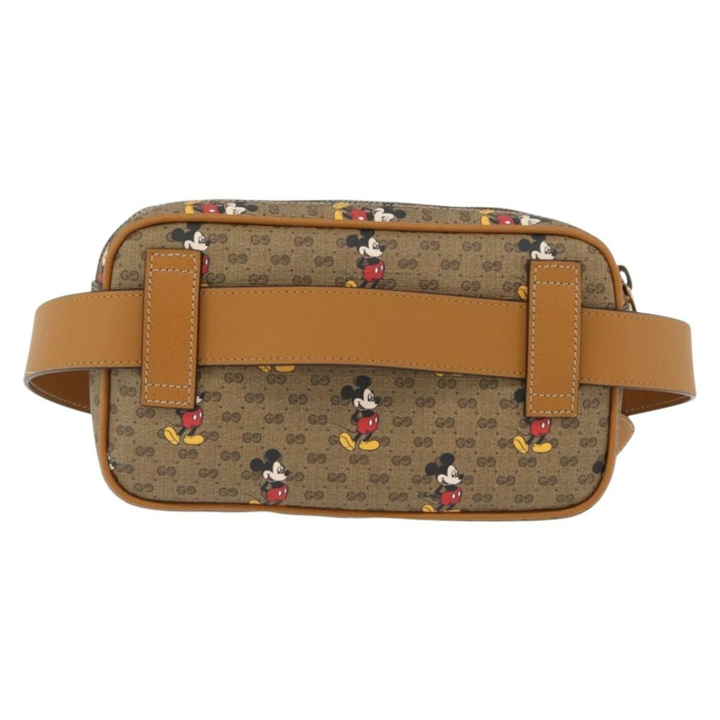 【日本直送】GUCCI Micro GG Supreme Disney 聯名包 PVC 米色 602695 正品 YKZ921SAM-1