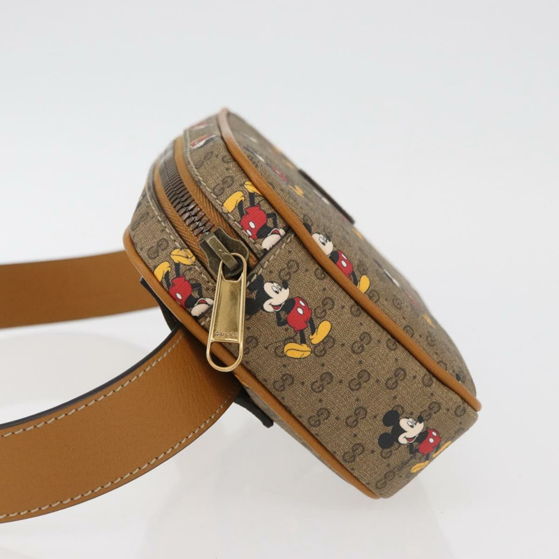 【日本直送】GUCCI Micro GG Supreme Disney 聯名包 PVC 米色 602695 正品 YKZ921SAM-3