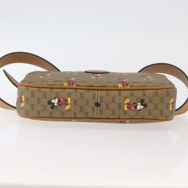 【日本直送】GUCCI Micro GG Supreme Disney 聯名包 PVC 米色 602695 正品 YKZ921SAM-4