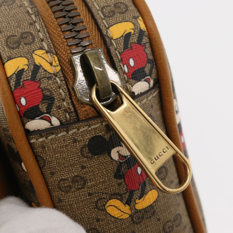 【日本直送】GUCCI Micro GG Supreme Disney 聯名包 PVC 米色 602695 正品 YKZ921SAM-8