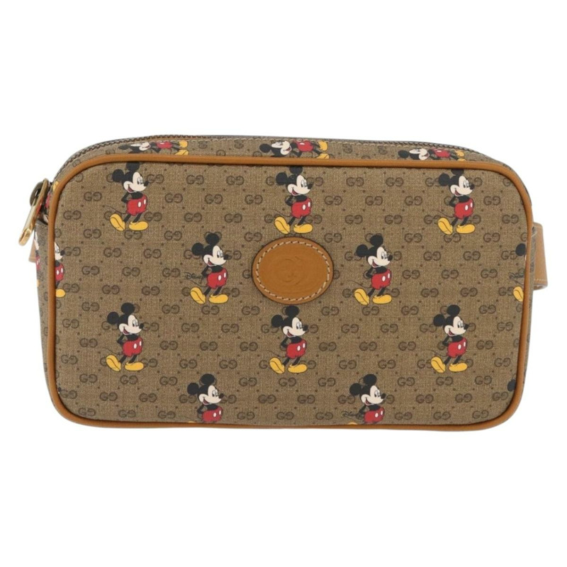 【日本直送】GUCCI Micro GG Supreme Disney 聯名包 PVC 米色 602695 正品 YKZ921SAM-12