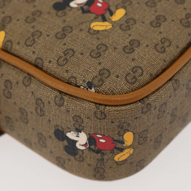 【日本直送】GUCCI Micro GG Supreme Disney 聯名包 PVC 米色 602695 正品 YKZ921SAM-14