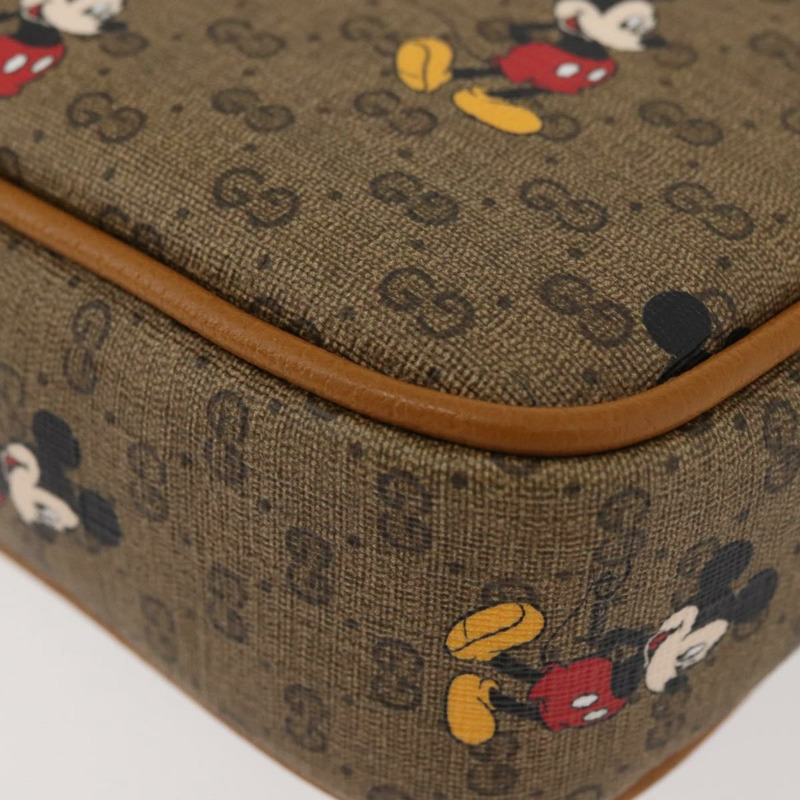 【日本直送】GUCCI Micro GG Supreme Disney 聯名包 PVC 米色 602695 正品 YKZ921SAM-15