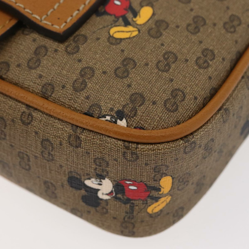 【日本直送】GUCCI Micro GG Supreme Disney 聯名包 PVC 米色 602695 正品 YKZ921SAM-16